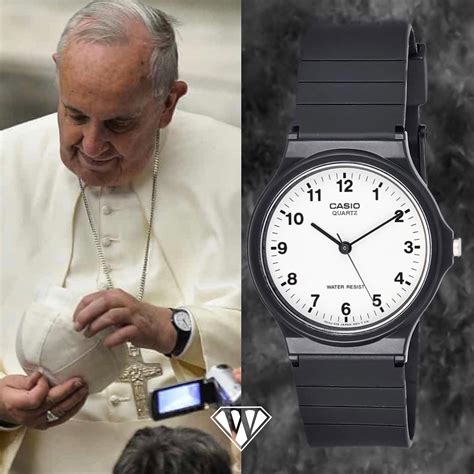 pope francis watch collection